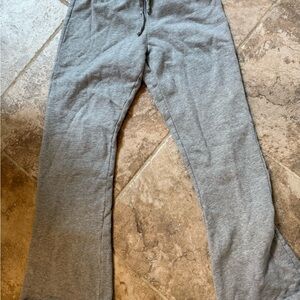 Brandy Melville John Galt Grey Rainey Sweatpants, wide leg, one size (s/m)